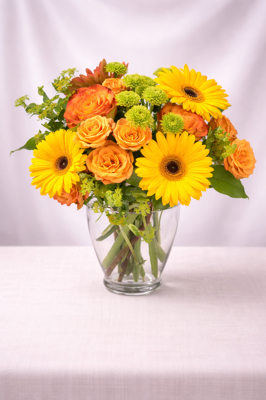 Citrus Glow Vase